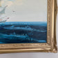 Listed Artist Hewett JACKSON 1914-2007, seascape Original oil painting on canvas