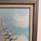 Listed Artist Hewett Jackson Original Oil Painting | Tall Ship Seascape | Framed