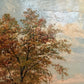 1907 American-Sweden Artist Gustav W. Leufstedt 1867-1909 Antique Landscape Art