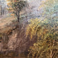 1907 American-Sweden Artist Gustav W. Leufstedt 1867-1909 Antique Landscape Art