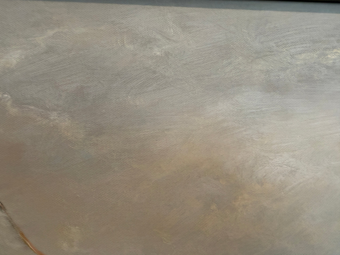 Large English Fox Hunting Scene Oil Painting Equestrian Sporting Art, Framed