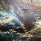 Large Vintage Nautical Oil Painting Signed Dramatic Sailing Ship Seascape
