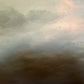 Large Vintage Nautical Oil Painting Signed Dramatic Sailing Ship Seascape