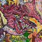 One-Of-A-Kind Painting on canvas by Serg Graff "The Dragon of Timely Gold"+COA