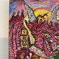 One-Of-A-Kind Painting on canvas by Serg Graff "The Dragon of Timely Gold"+COA