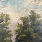 1887 Antique 19 C. American Oil Painting Signed Landscape Shattuck Frame Clamps