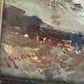 GIUSEPPE GIARDIELLO (Italia 1870-1920) Antique Oil Painting Fishermen Seascape