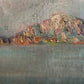 GIUSEPPE GIARDIELLO (Italia 1870-1920) Antique Oil Painting Fishermen Seascape