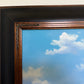Large Original Marine Oil Painting Tall Ship on Open Sea Nautical Seascape