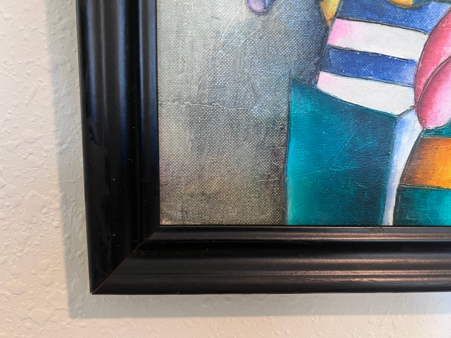 Joyce Roybal Original Painting on Canvas | Musicians | Signed & Framed Artwork
