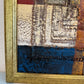 Original Abstract Oil Painting by Alena Kalen "Constructed Silence" Framed, COA