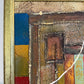 Original Abstract Oil Painting by Alena Kalen "Constructed Silence" Framed, COA