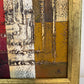 Original Abstract Oil Painting by Alena Kalen "Constructed Silence" Framed, COA