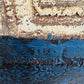 Original Abstract Oil Painting by Alena Kalen "Constructed Silence" Framed, COA