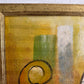 Original Abstract Oil Painting Alena Kalen Cadence Musical Art Contemporary, COA