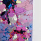Original Abstract Textured Acrylic Painting on Canvas 47.5"x16", Unframed
