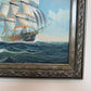 Signed Original Oil Painting Tall Ship at Sea Maritime Nautical Ocean Seascape