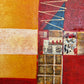 Original Abstract Textured Oil Painting by Alena Kalen "Totem" Framed, COA