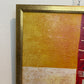 Original Abstract Textured Oil Painting by Alena Kalen "Totem" Framed, COA