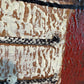 Original Abstract Textured Oil Painting by Alena Kalen "Cipher" Framed, COA
