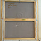 Original Abstract Textured Oil Painting by Alena Kalen "Cipher" Framed, COA
