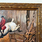 Large Fox Hunting Oil Painting Horse Rider Equestrian Scene English Sporting Art