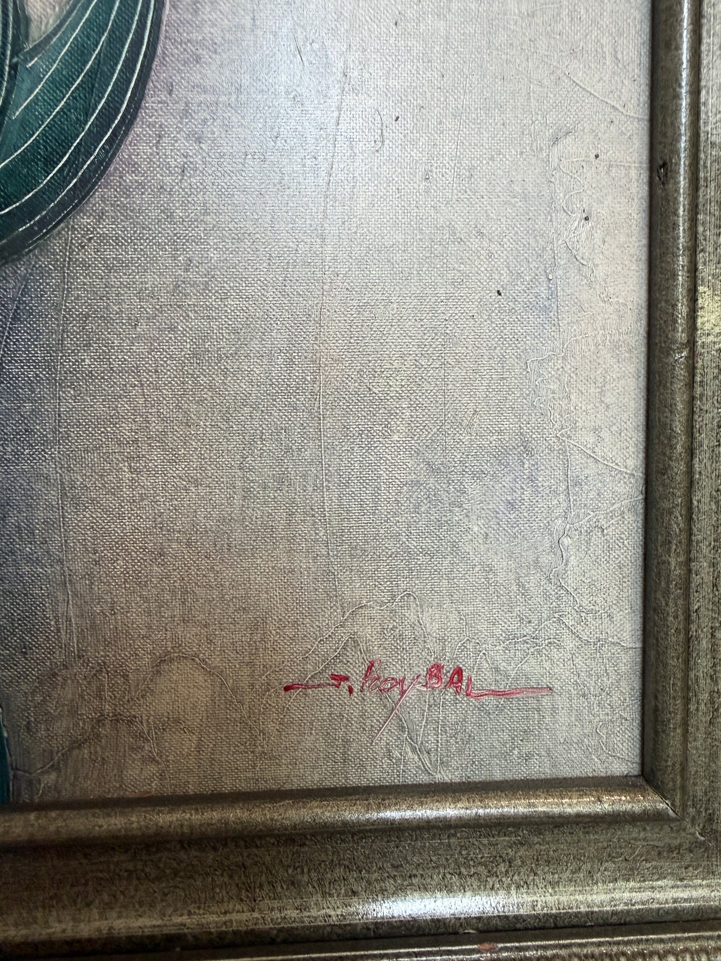 Joyce Roybal Painting on Canvas | Musicians | Signed & Framed Artwork
