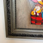 Large Roybal Oil Painting Children Balloon Whimsical Framed Canvas