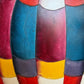 Large Roybal Oil Painting Children Balloon Whimsical Framed Canvas