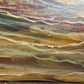 Vintage Oil Painting Lighthouse Sunset Seascape Coastal Art Unique Shell Decor