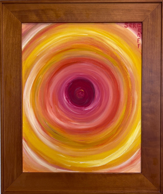 Contemporary Original Oil painting on canvas, abstract, signed, Certificate of Authenticity