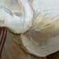 Vintage Ramon Textured Floral Still Life Painting Lilies Framed Canvas Art