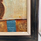 Original Floral Oil Painting “Golden Bloom” by Alena Kalen Framed Textured, COA
