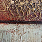 Original Floral Oil Painting “Golden Bloom” by Alena Kalen Framed Textured, COA