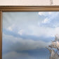Sailing Ship Seascape by Baill – Original Oil Painting on Canvas, Framed