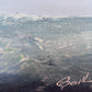 Sailing Ship Seascape by Baill – Original Oil Painting on Canvas, Framed