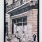 Cafe de Paris Framed Textured Canvas Print – French Bistro Scene – 20"x28"