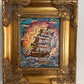 Serg Graff "Aurora" Original Acrylic Painting Nautical Ship Seascape Art, COA