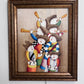 Joyce Roybal Original Painting on Canvas | Musicians | Signed & Framed Artwork