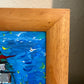 Serg Graff "Luna Maris" Seascape Acrylic Painting Moonlit Ship Nautical Art