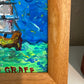 Serg Graff "Luna Maris" Seascape Acrylic Painting Moonlit Ship Nautical Art