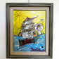Pirate Ship of Destiny by Serg Graff Acrylic Painting Framed Nautical Art, COA