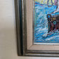 Pirate Ship of Destiny by Serg Graff Acrylic Painting Framed Nautical Art, COA
