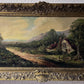 Dutch Artist Hendrick Hulk (1842-1937) Antique oil painting on canvas, Landscape