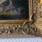 Dutch Artist Hendrick Hulk (1842-1937) Antique oil painting on canvas, Landscape