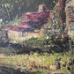 Dutch Artist Hendrick Hulk (1842-1937) Antique oil painting on canvas, Landscape