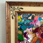 Set of 2 Abstract Paintings by Serg Graff "Flower Fairy" | "Mr Umbrella" Framed