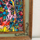 Set of 2 Abstract Paintings by Serg Graff "Flower Fairy" | "Mr Umbrella" Framed