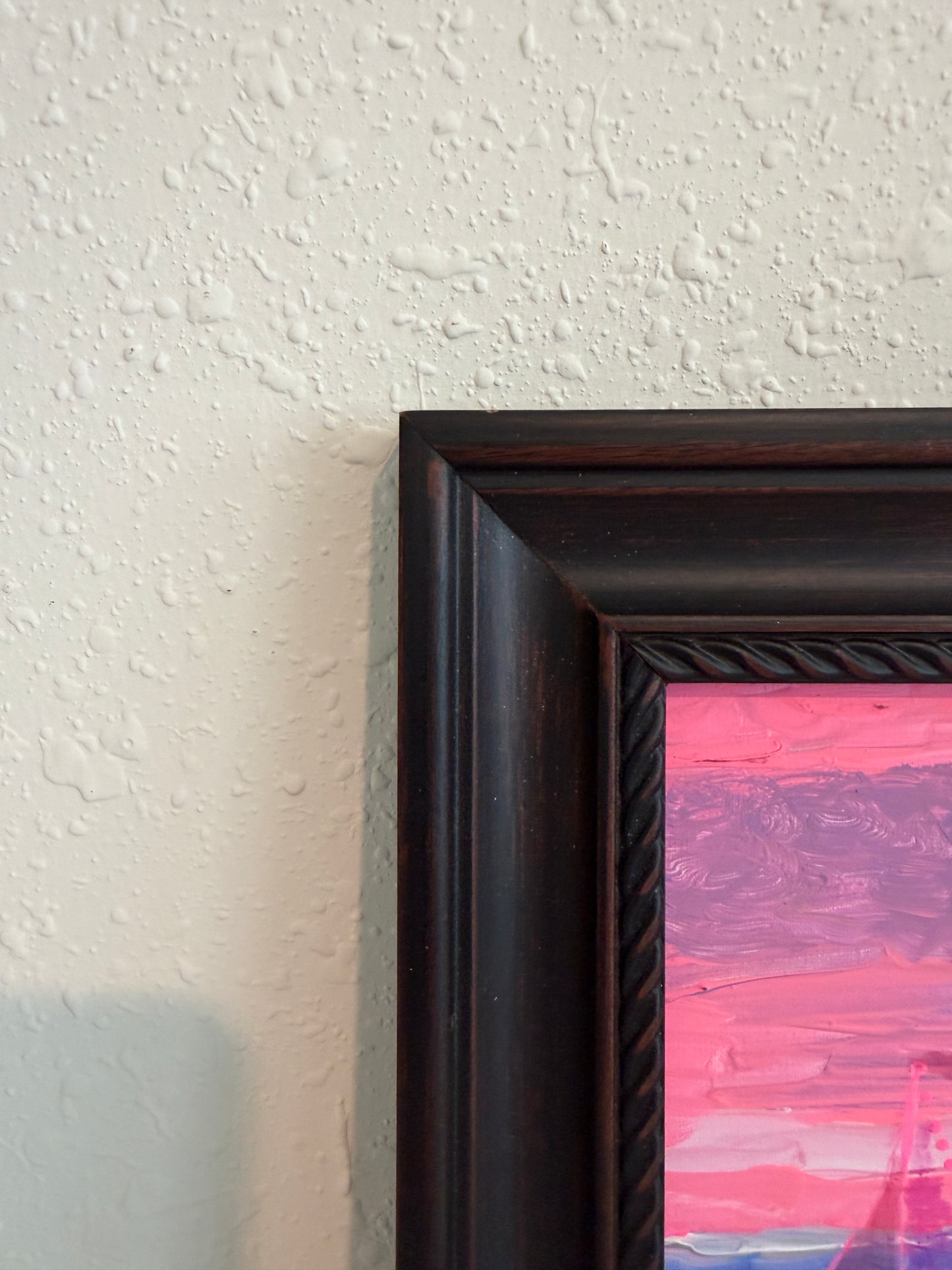 “Pin Dream” by Serg Graff Original Painting, Pink Sailboat Seascape, Coastal Art