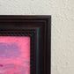 “Pin Dream” by Serg Graff Original Painting, Pink Sailboat Seascape, Coastal Art